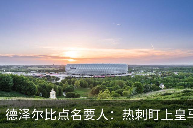 德泽尔比点名要人：热刺盯上皇马前锋，还想挖国米老臣