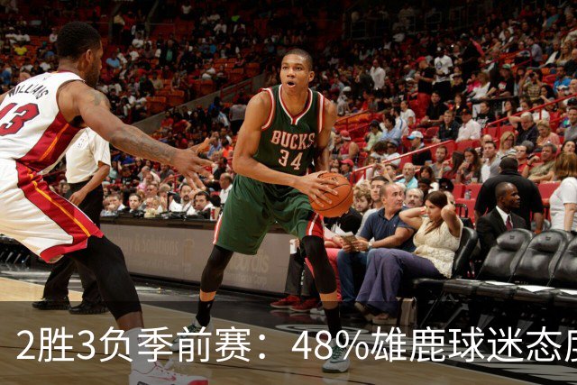 2胜3负季前赛：48%雄鹿球迷态度没变，38%更悲观